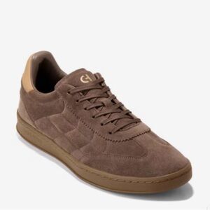 Cole Haan Men's Brown Suede Sneakers
